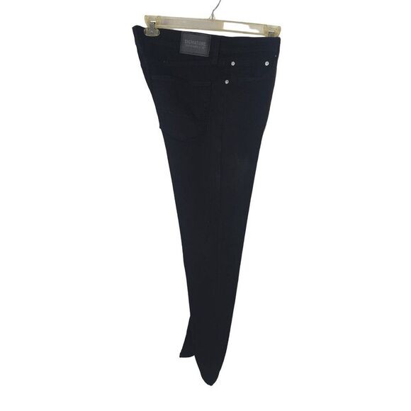 Levi Strauss Signature Men's Black Slim Fit Jeans S37 34x30 NWOT - Picture 2 of 7